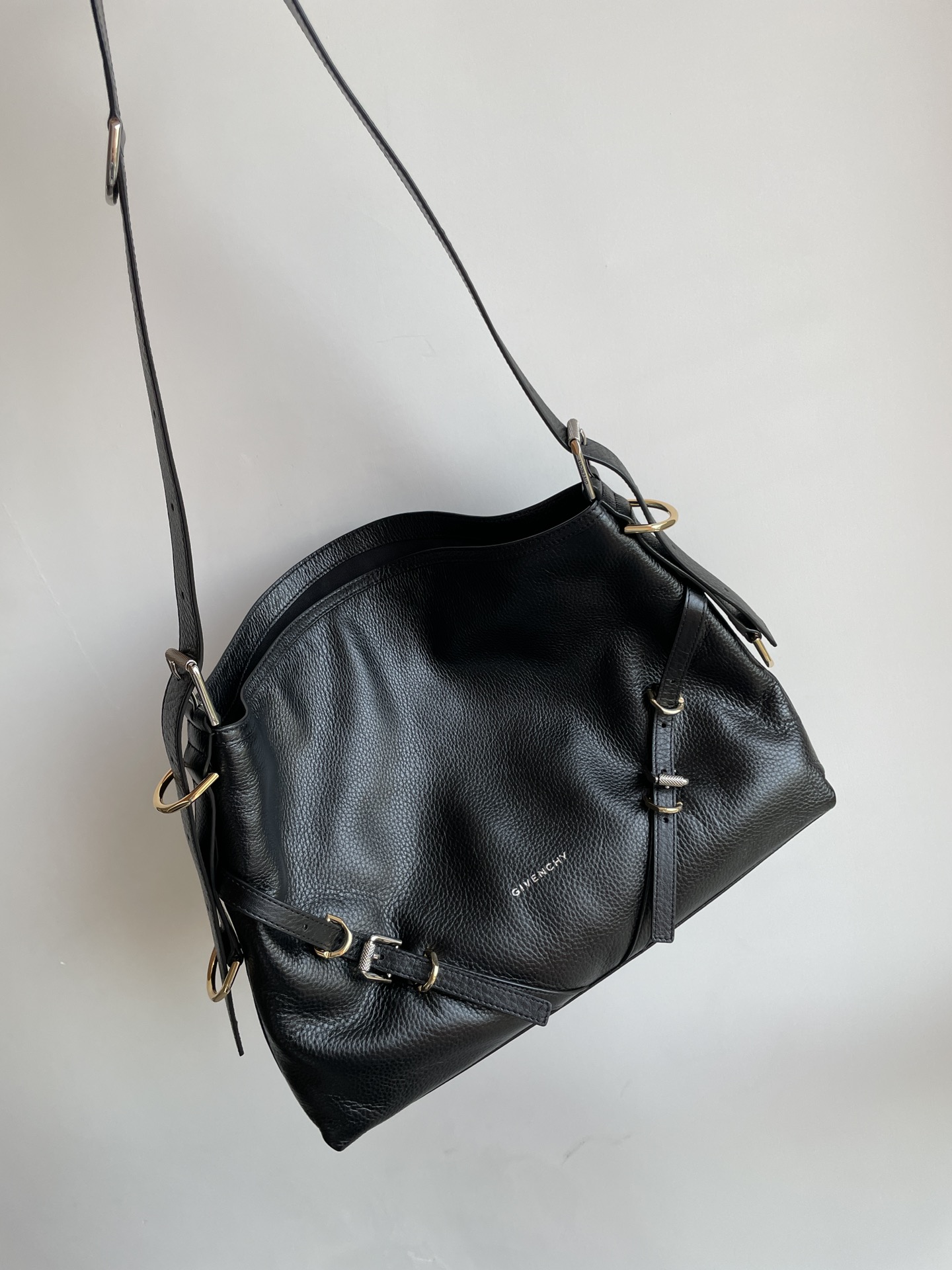 Givenchy Voyou Medium Calfskin Handbag – Black - Image 2