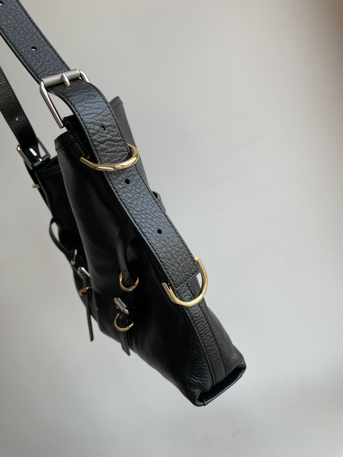 Givenchy Voyou Medium Calfskin Handbag – Black - Image 5