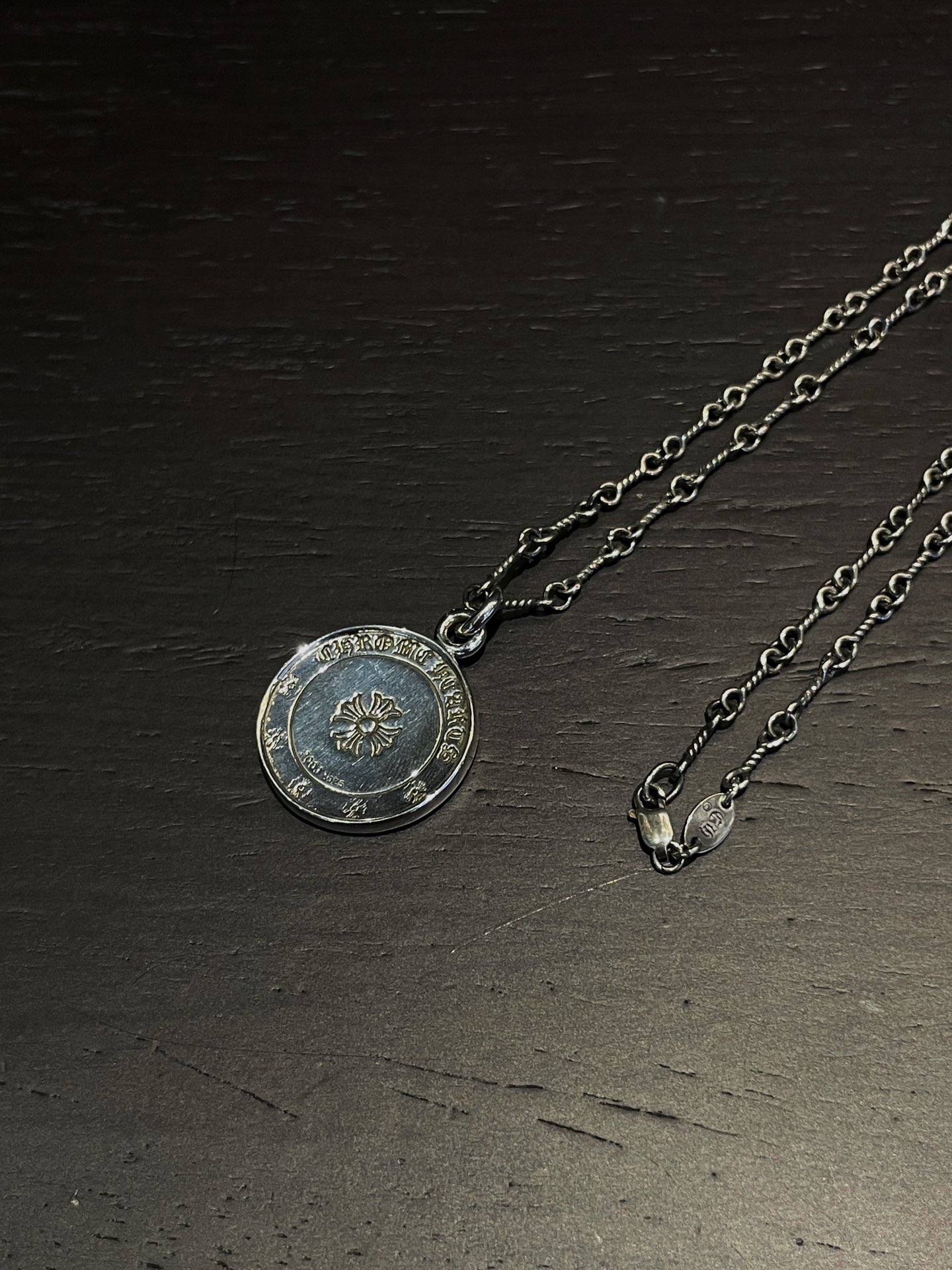 Chrome Hearts Full Diamond Angel Medallion Necklace - Image 5