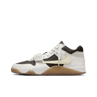 Travis Scott x Jordan Jumpman Jack Retro Low-Top Basketball Sneakers Unisex Black White