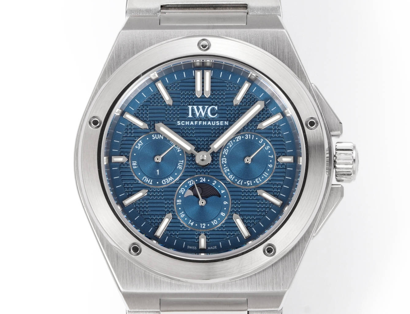IWC Ingenieur Automatic 41.6mm Blue Dial Stainless Steel Men's Watch - Image 2