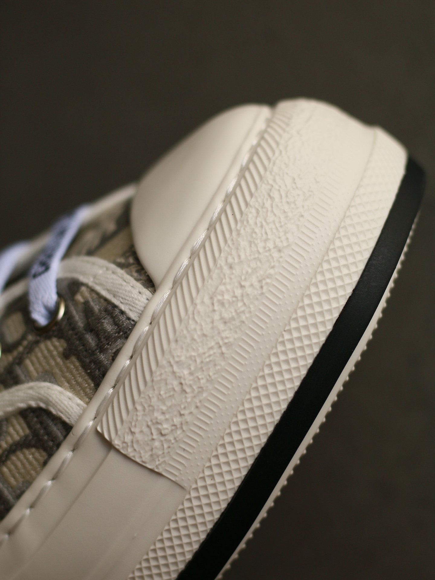 Dior Walk'n'Dior Platform Oblique Embroidered Low-Top Sneakers Women Gray - Image 7