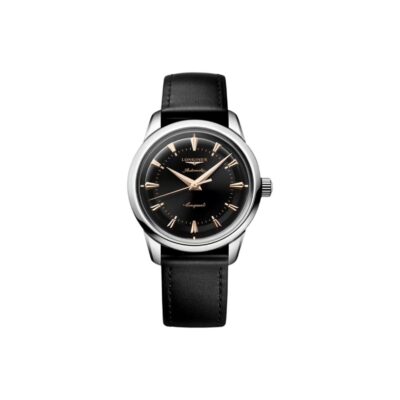 Longines Conquest Heritage 38mm Black Dial