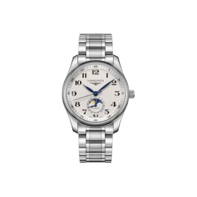 Longines Master Collection Moonphase 40mm Silver Dial