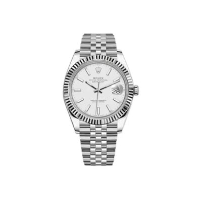 ROLEX Datejust 41mm White Dial