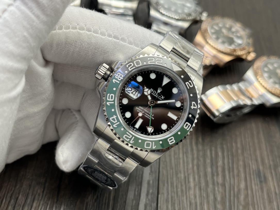 Rolex GMT-Master II Left-Handed Sprite 40mm – Automatic 3285 Movement, 100m Water Resistance - Image 4