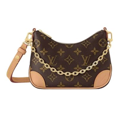 Louis Vuitton Nano Boulogne Monogram Canvas Shoulder Bag – Brown