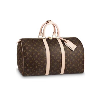 Louis Vuitton Keepall 45 Monogram Canvas Travel Bag – Unisex