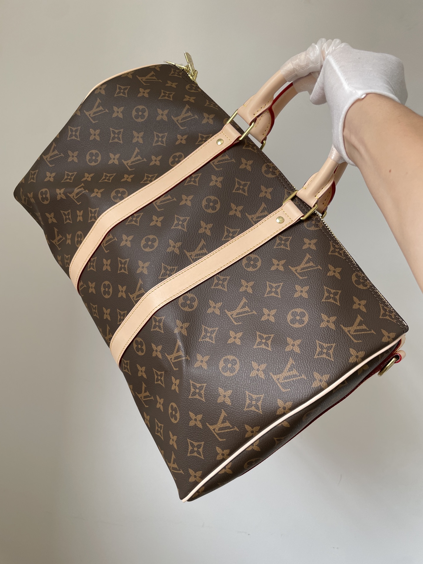 Louis Vuitton Keepall 45 Monogram Canvas Travel Bag – Unisex - Image 6