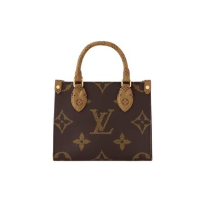 Louis Vuitton OnTheGo BB Monogram & Monogram Reverse Canvas Tote – Brown