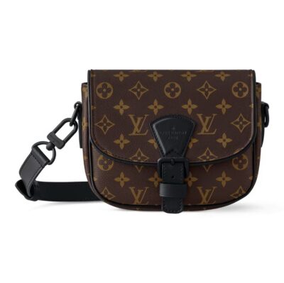 Louis Vuitton Montsouris Messenger Small Monogram Macassar