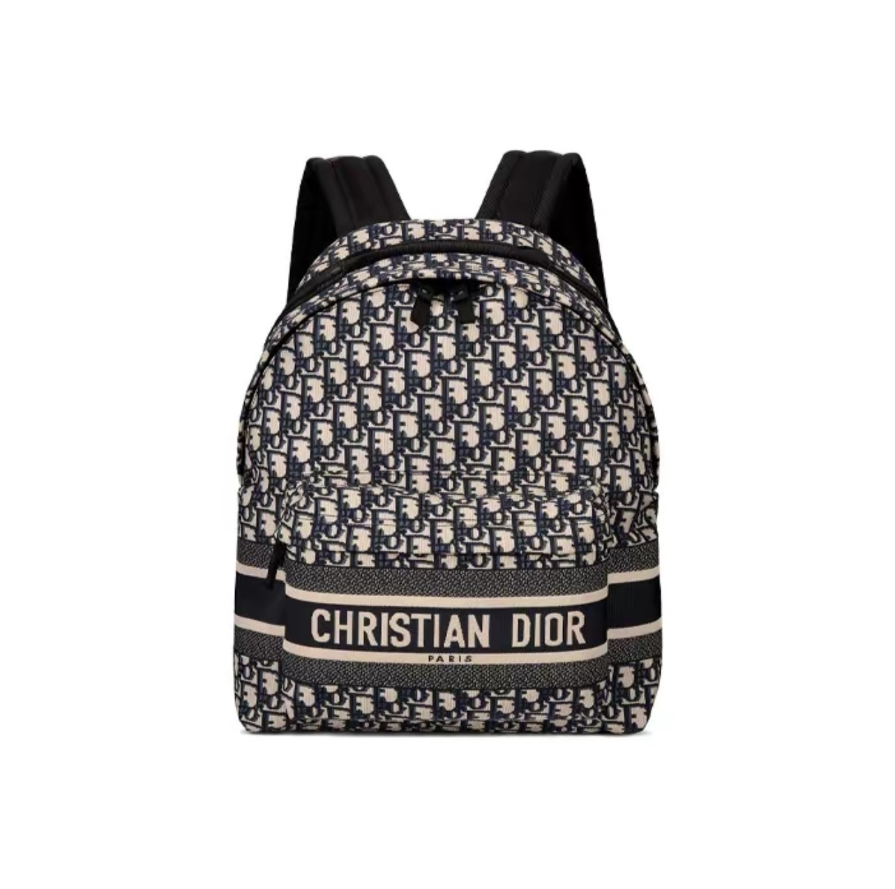 Dior Travel Oblique Blue Technical Fabric Backpack