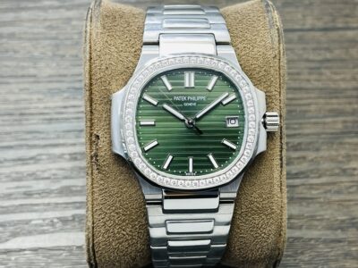 Patek Philippe Nautilus 5711/1Z-014 Green Dial Diamond Bezel