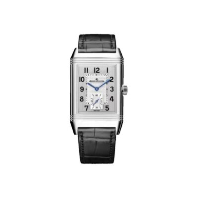 Jaeger-LeCoultre Reverso Manual-Winding Silver Dial Stainless Steel Case Men’s Watch 45.6×27.4mm
