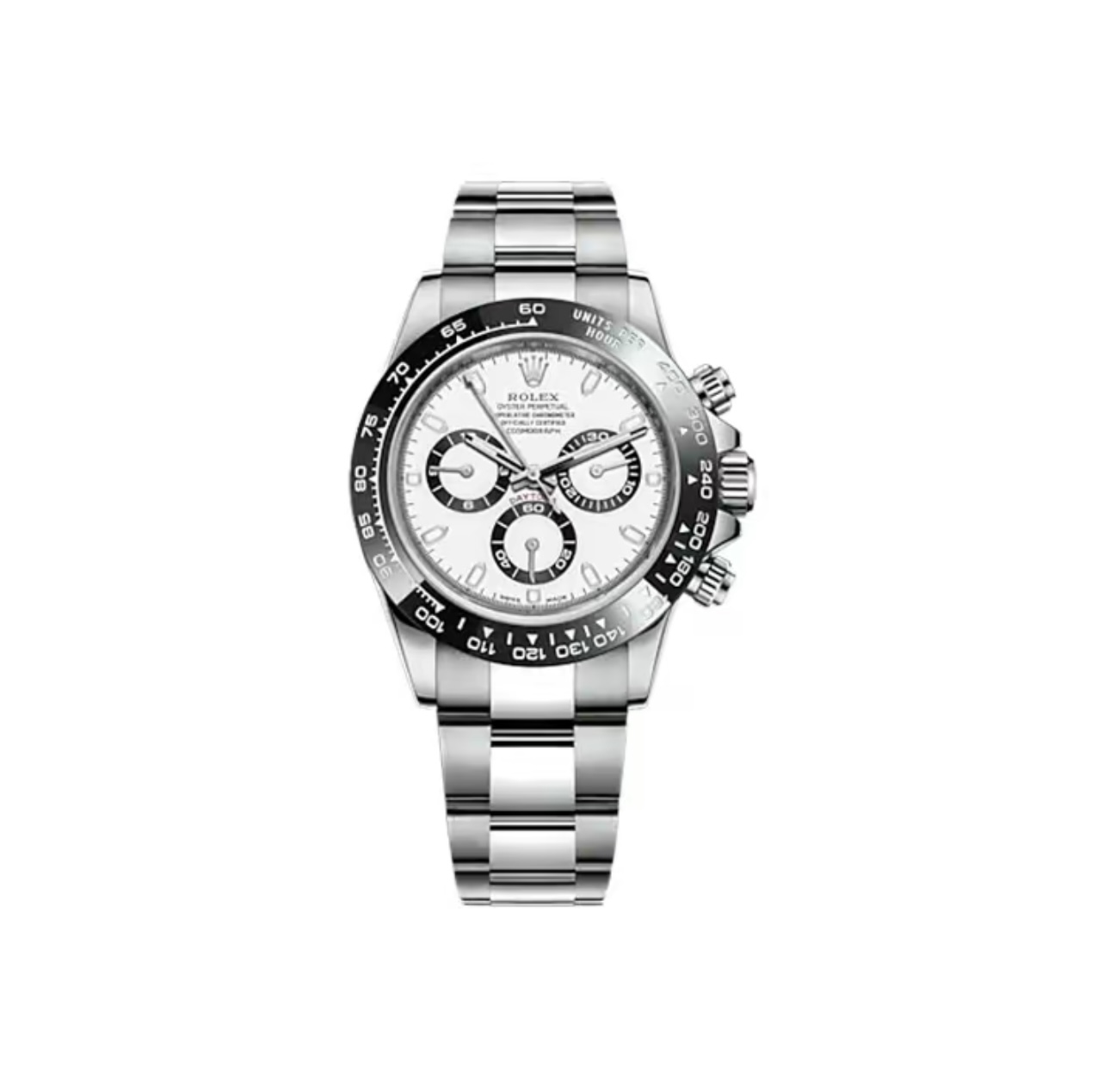 ROLEX Cosmograph Daytona Panda White Dial