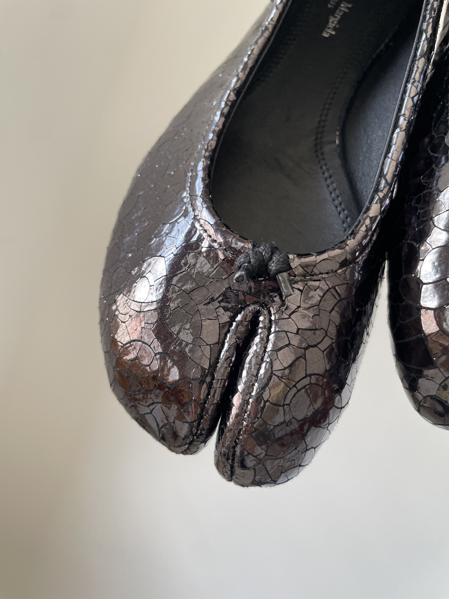 Maison Margiela Tabi Round Toe Slip-On Loafers Women Black - Image 7