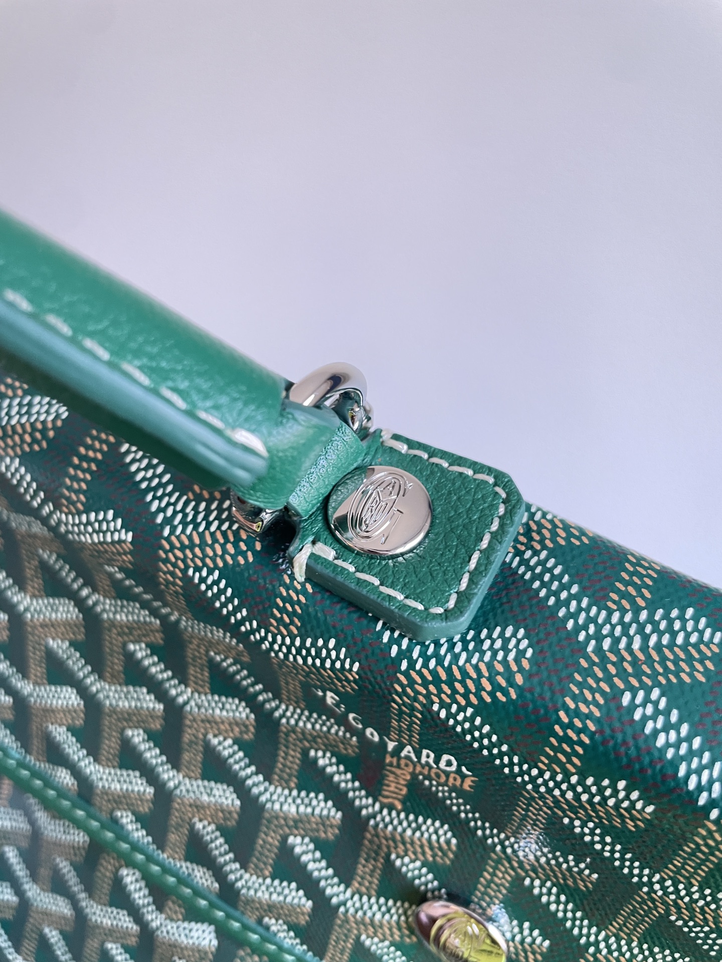 Goyard Saint Léger Medium Foldable Multi-Pocket Backpack Tote Bag in Canvas and Calfskin – Unisex - Image 7