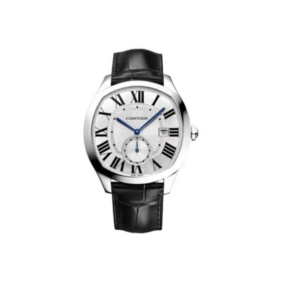Cartier Drive de Cartier Series Automatic Mechanical Men’s Watch 40×41mm White Dial Stainless Steel Case