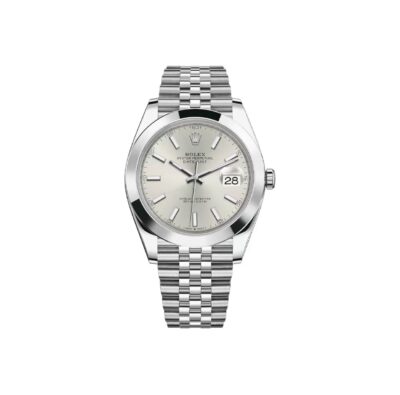 ROLEX Datejust 41 mm Silver Dial Oystersteel Men’s Watch