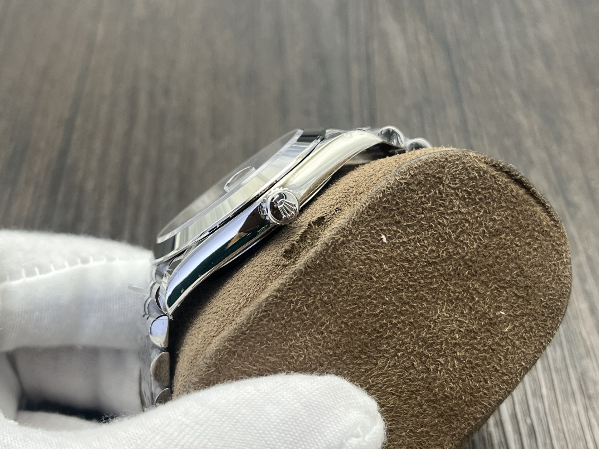 ROLEX Datejust 41 mm Gray Dial Oystersteel Men’s Watch - Image 6