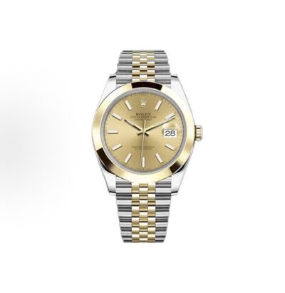 ROLEX Datejust 41 mm Gold Dial Oystersteel and Yellow Gold Men’s Watch
